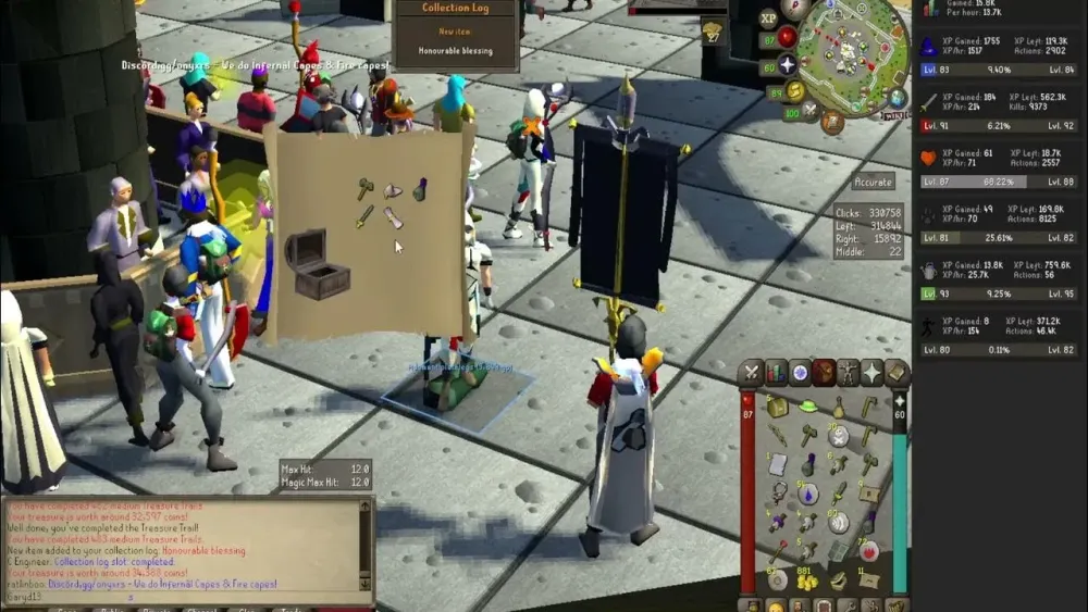 OSRS progress UPDATE  opening some med clues can i get 30m   YouTube