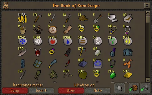 How to Make Your Inventory Bigger in OSRS