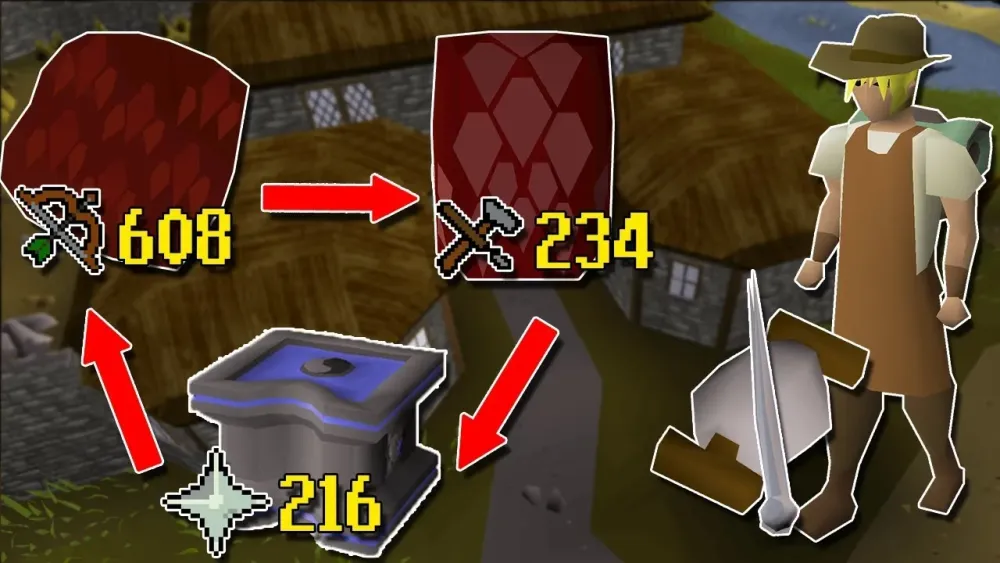 Testing the New Triple Training Method in the Forthos Dungeon OSRS 