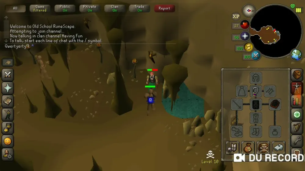 Fast agility XP osrs with automatic clicker  YouTube