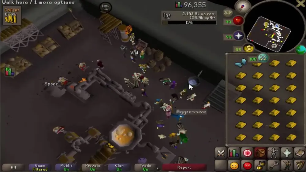 Advanced Blast Furnace Gold Smithing Guide  Max 340350k Smithing xph 