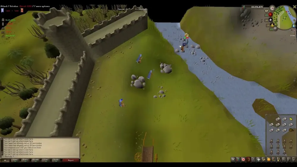 OSRS How Long Castle Wars Teleport Takes