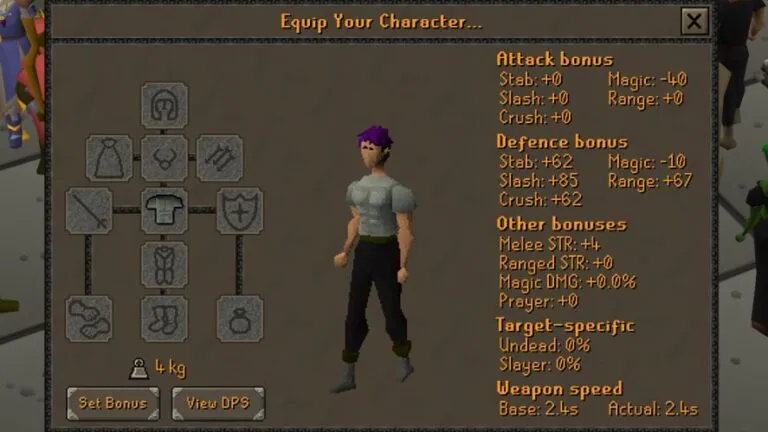 Old School RuneScape OSRS  Melee Gear Progression Guide  Gamer Empire