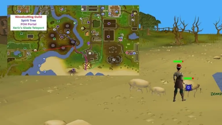 Fastest Way to Sand Crabs OSRS