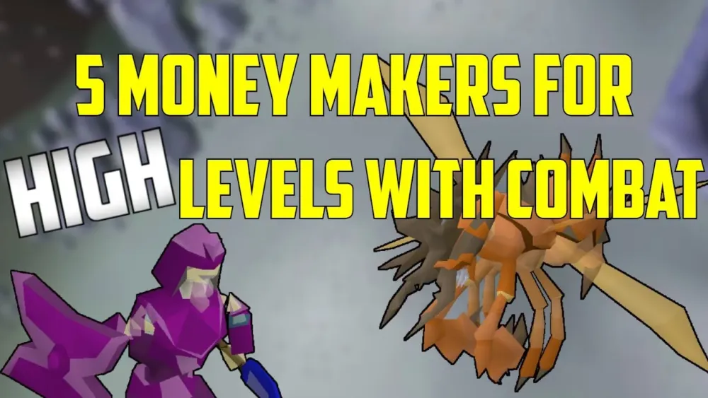 OSRS  Top 5 Combat Money Making Methods For HIGH Level Accounts 2 
