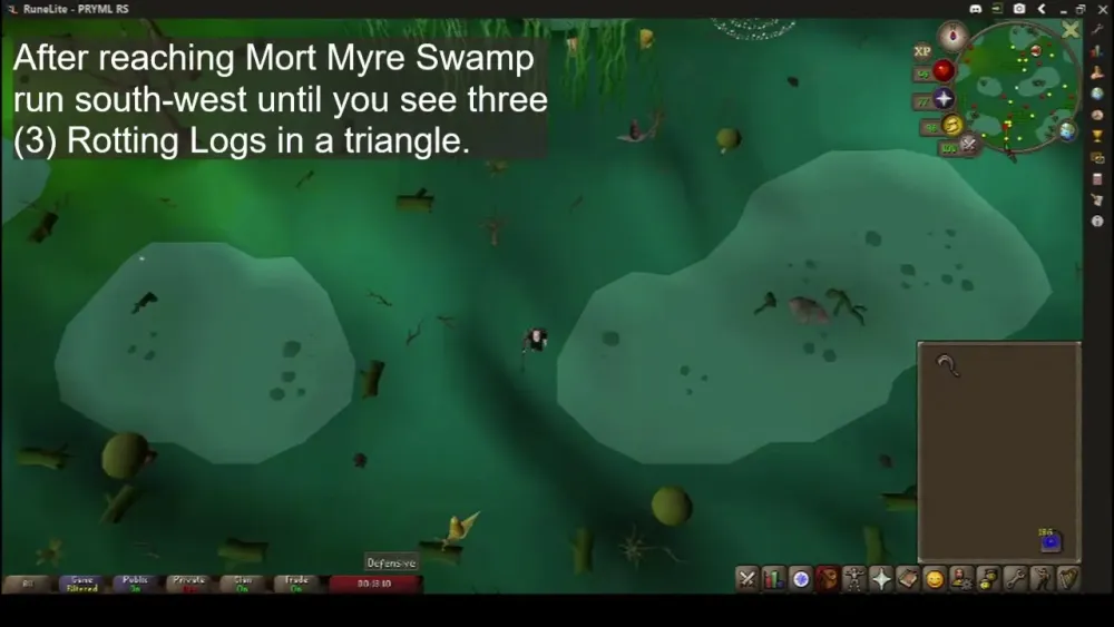 OldSchool Runescape Money Making Guide 500k GPhr  Mort Myre Fungi 
