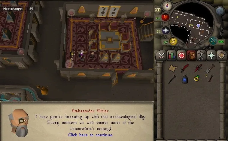 Cant do Majors Lava Bad Air anagram prior to quest completion  r 