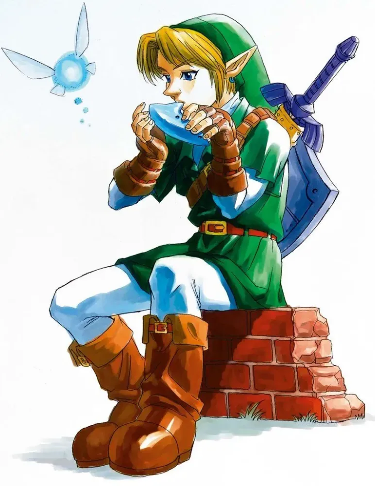 Ocarina Playing  Dibujos Diseo de personajes Personajes de anime