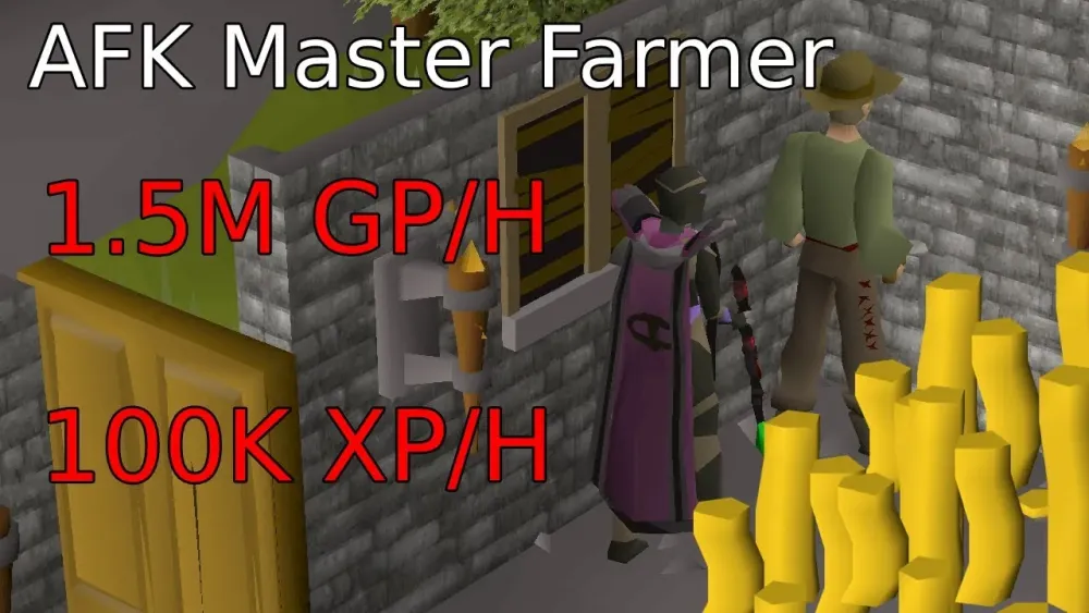 OSRS Solo AFK Master Farmer Guide 15MH  100K XPH Outdated 