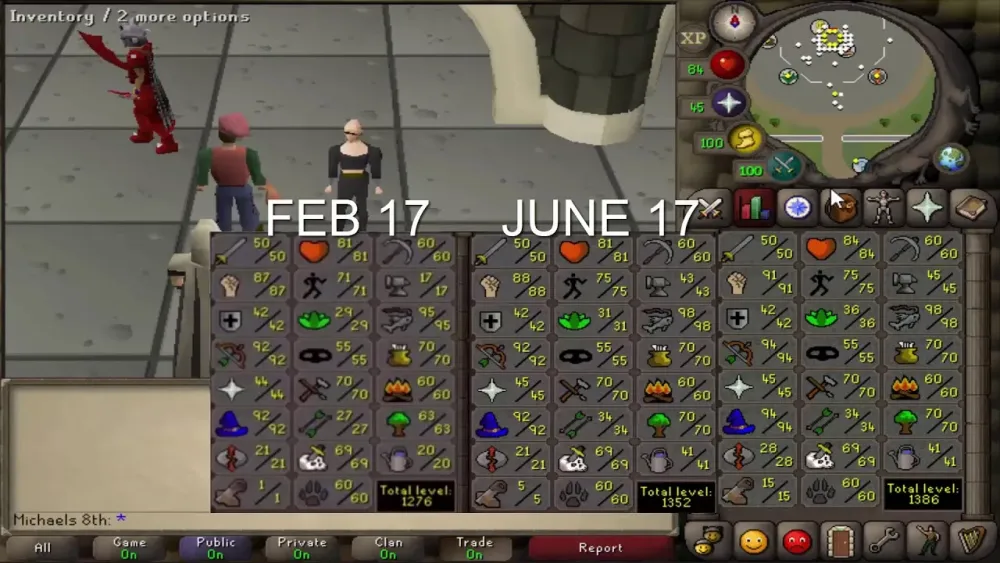 Status of All my Accounts  4 13 Accs OSRS Good PK Builds  YouTube