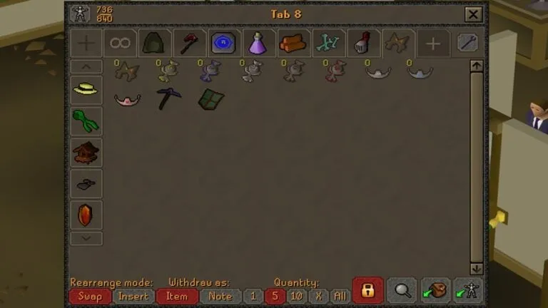 Old School RuneScape OSRS  How to Organize Bank  Gamer Empire