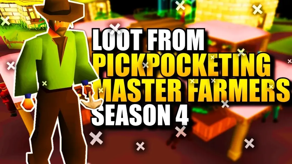 Pickpocketing Master Farmers  Testing OSRS Wiki Money Making Methods 