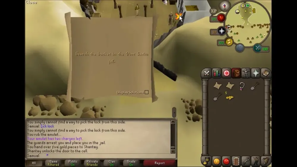 How to Get Sent to Port Sarim Jail in OSRS for Trailblazer Reloaded Achievement