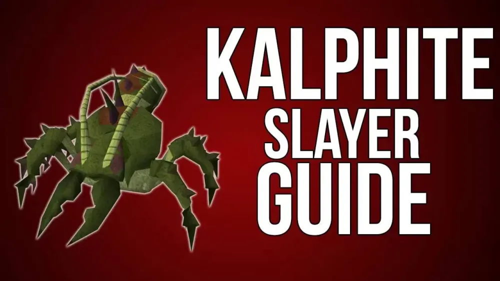 OSRS  Ultimate Kalphite Slayer Guide Old School Runescape 2007 