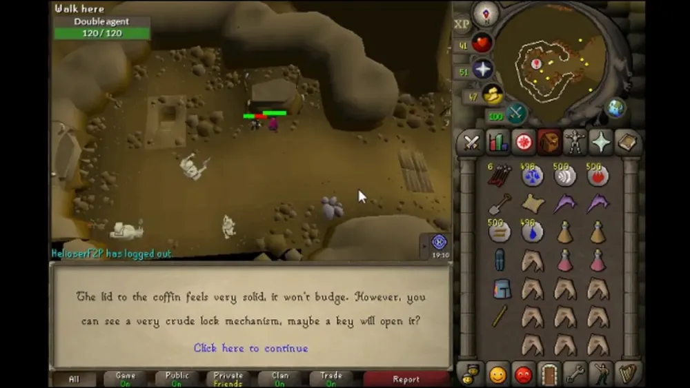 OSRS clueguide Jig at Jiggig Beware of double agents  YouTube