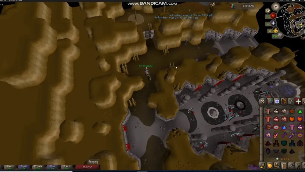 OSRS Forthos Dungeon Red Dragon Safe Spot Guide