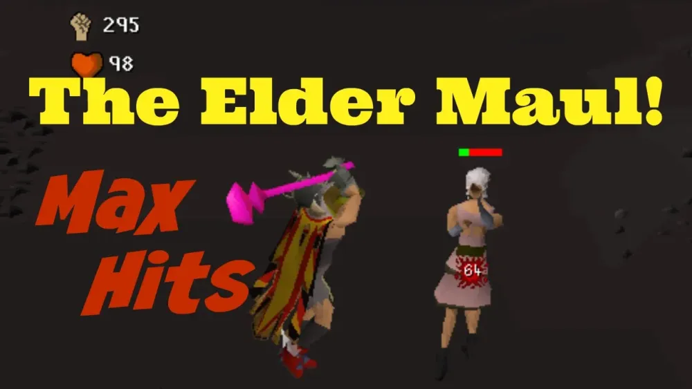 Testing out The Elder Maul  Max Hits  Pking  OSRS  YouTube