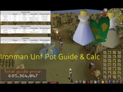 OSRS Ironman Herblore Guide for Efficient Training