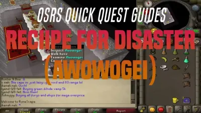 OSRS King Awowogei Recipe for Disaster Guide