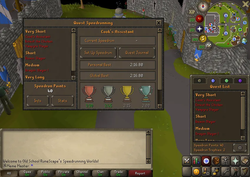 All Free-to-Play Quests in Old School RuneScape