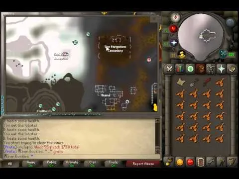 Runescape 2007  20 Degrees 33 Minutes North 15 Degrees 48 Minutes East 