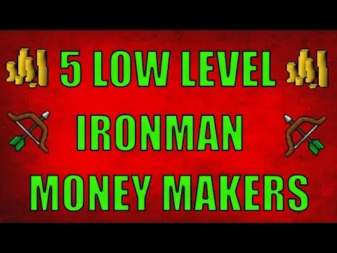 5 Low Level Ironman Money Making Guides Part 1 Oldschool runescape 2007 
