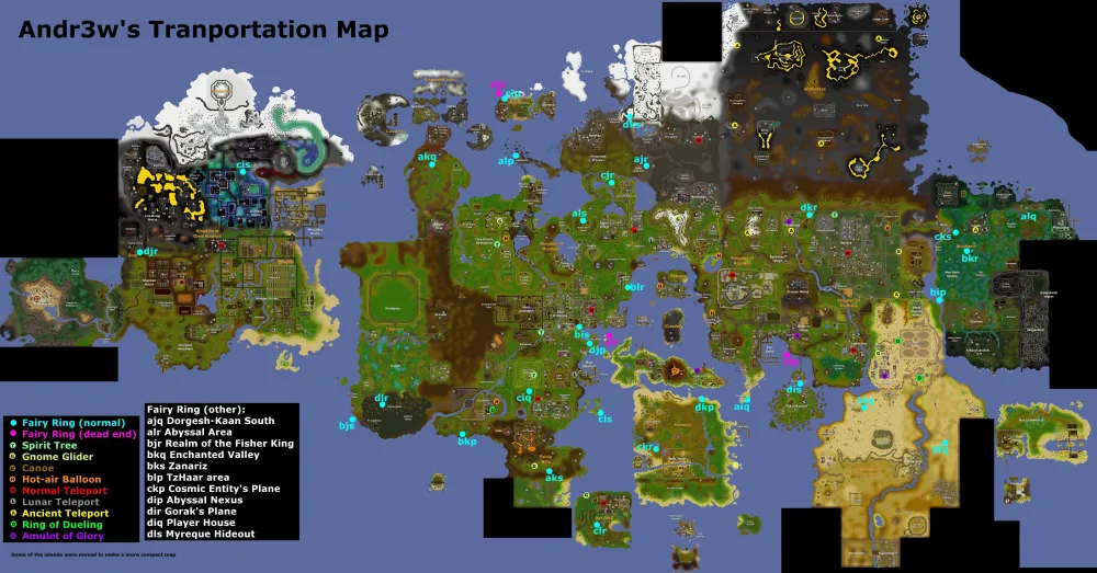 OSRS Fairy Ring CIS Guide Unlocking Arceuus Teleportation