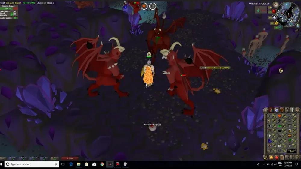 OSRS Slayer  Greater Demon 25 Road From Scratch To Max Old School 