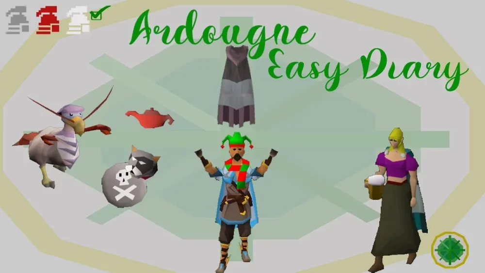 OSRS Ardougne Easy Diary Guide  Ironman Approved  YouTube