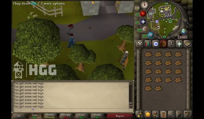 The Ultimate OSRS P2P Woodcutting Guide 199  High Ground Gaming