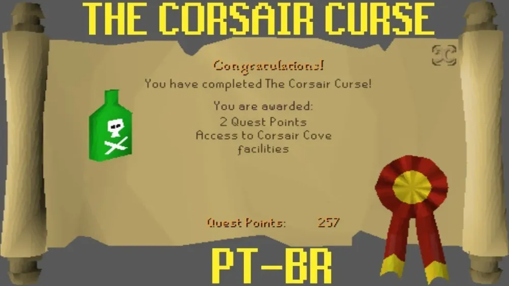 OSRS The Corsair Curse PTBR 2019  YouTube