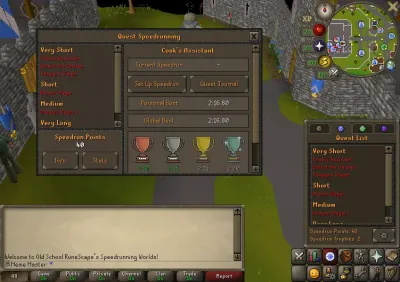 All Free-to-Play Quests in Old School RuneScape