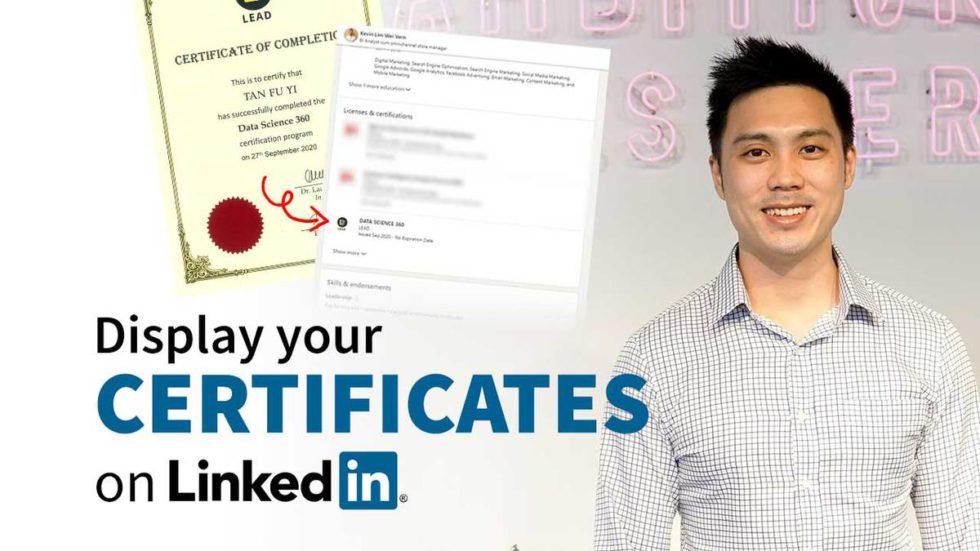 How to Display My LEAD Certificates on LinkedIn  LEAD