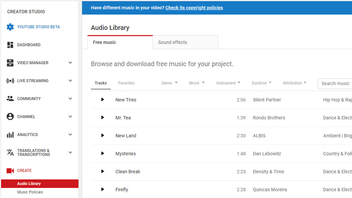 Royalty Free Music Library on YouTube No Strings Attached  Videomaker