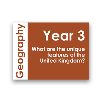 Geography  Y3 What are the unique features of the United Kingdom 