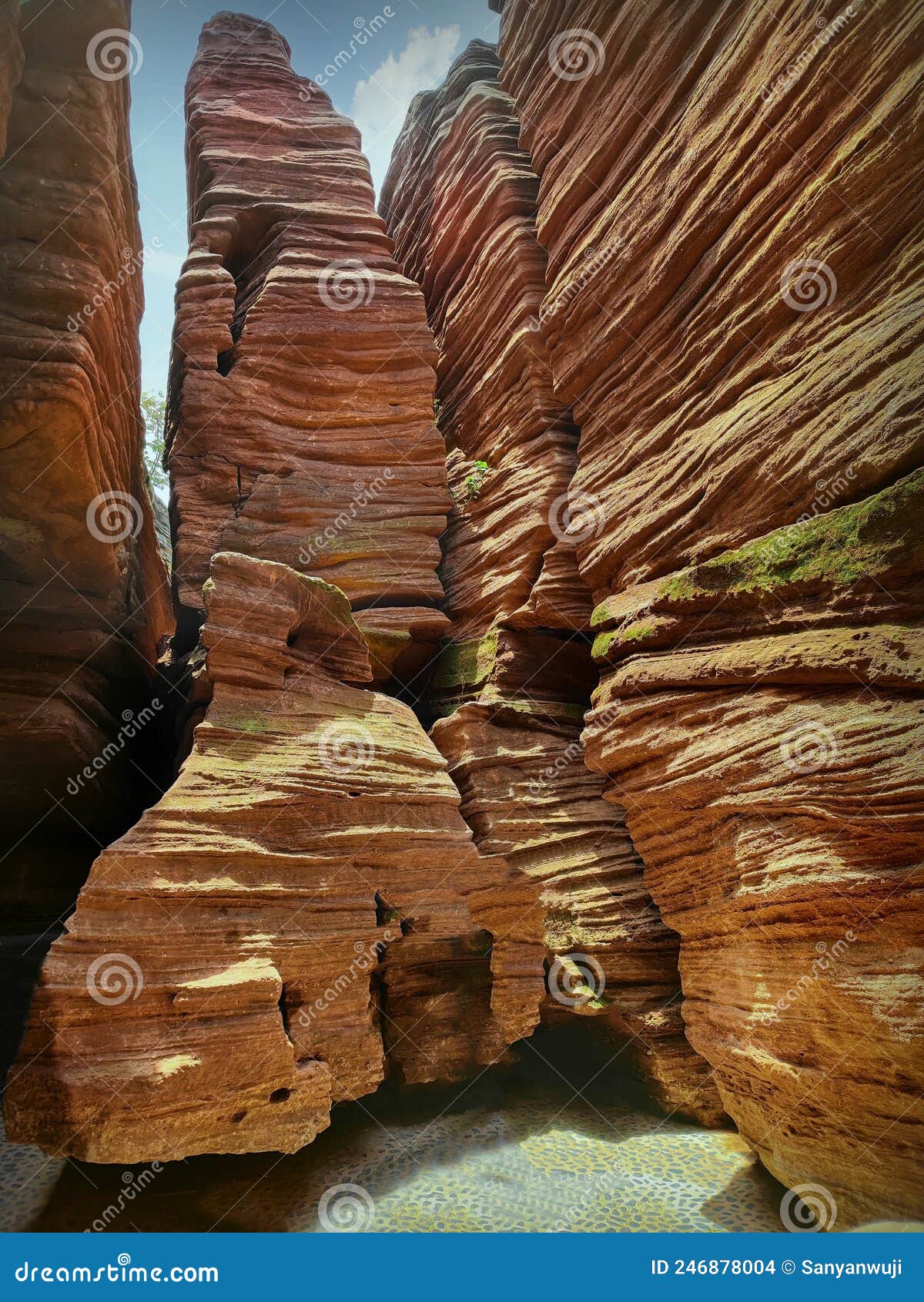 Unique geological features stock photo Image of tourism  246878004