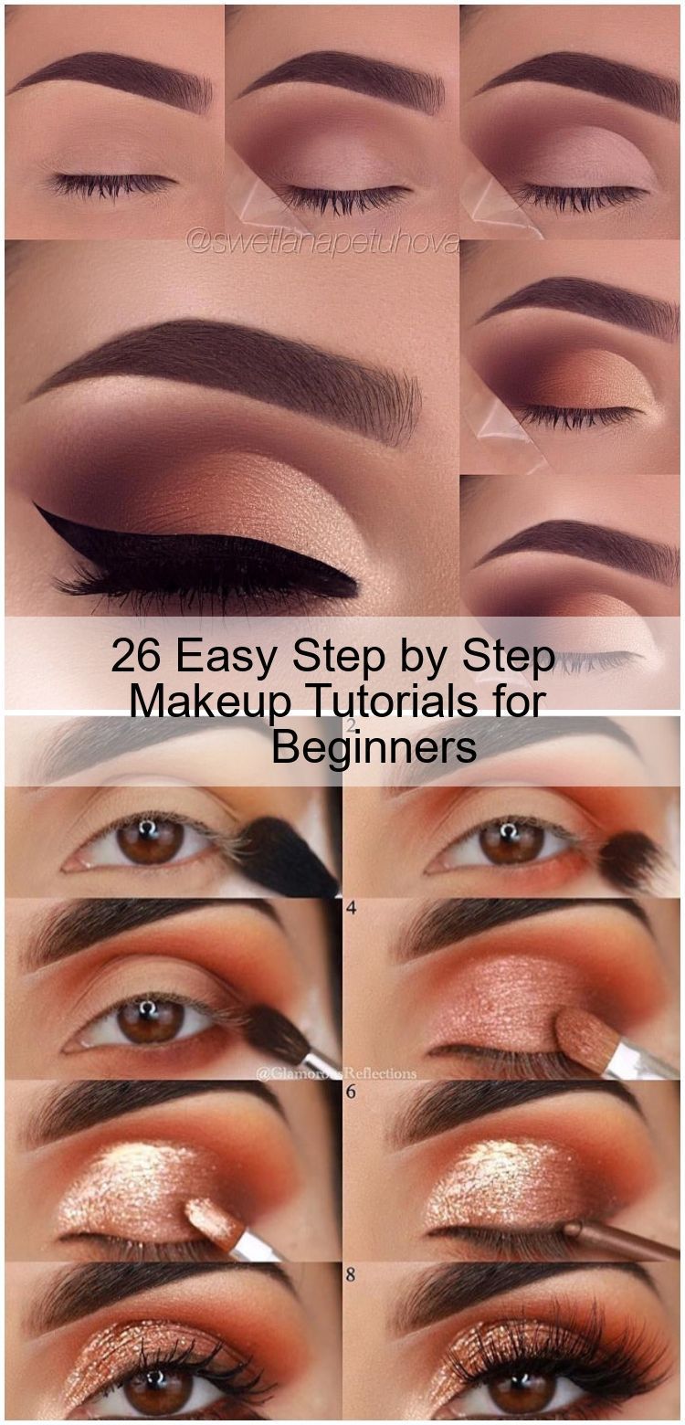 26 Easy Step by Step Makeup Tutorials for Beginnersbeginners easy  