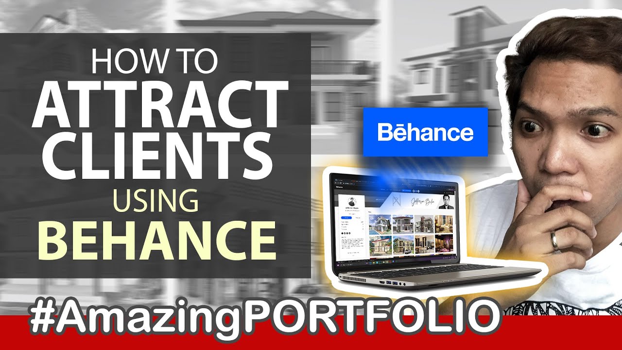 HOW TO ATTRACT CLIENTS USING BEHANCE  FREE Architectural Portfolio 