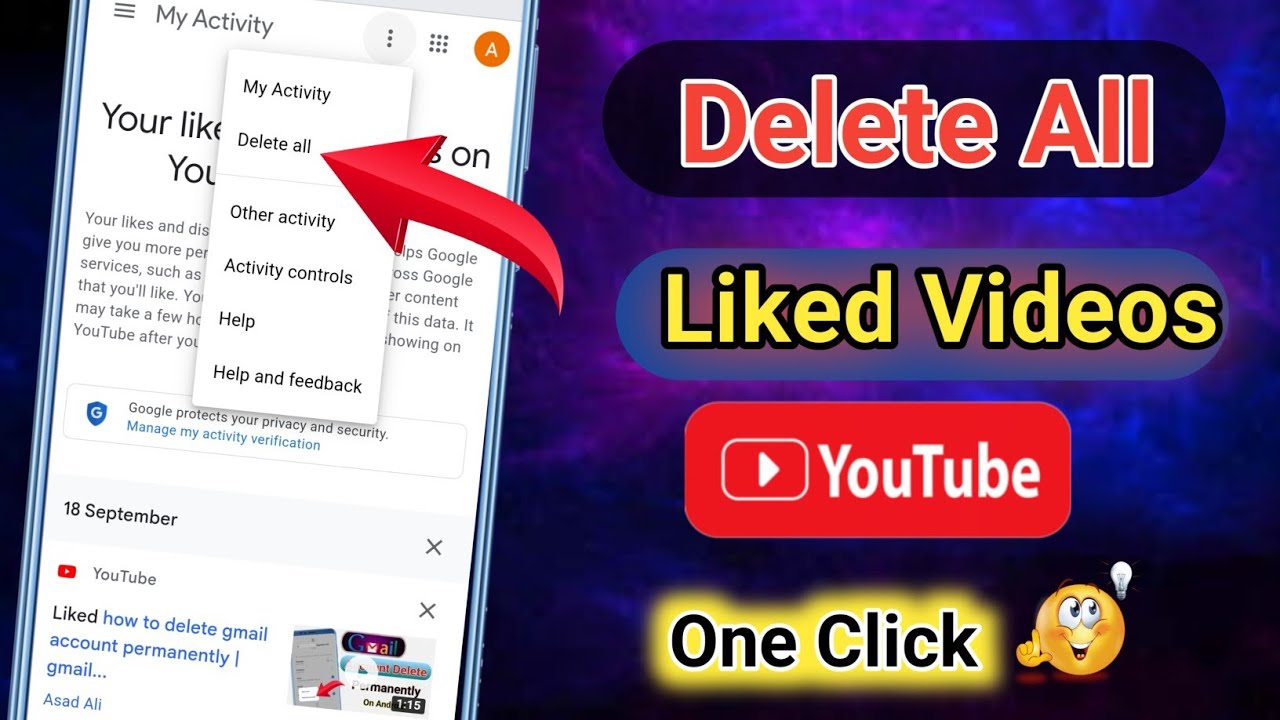 how to delete all liked videos on youtube at once  youtube liked 