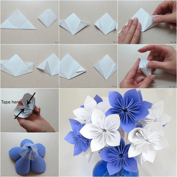 How to Make a Handmade Paper Flower Bouquet