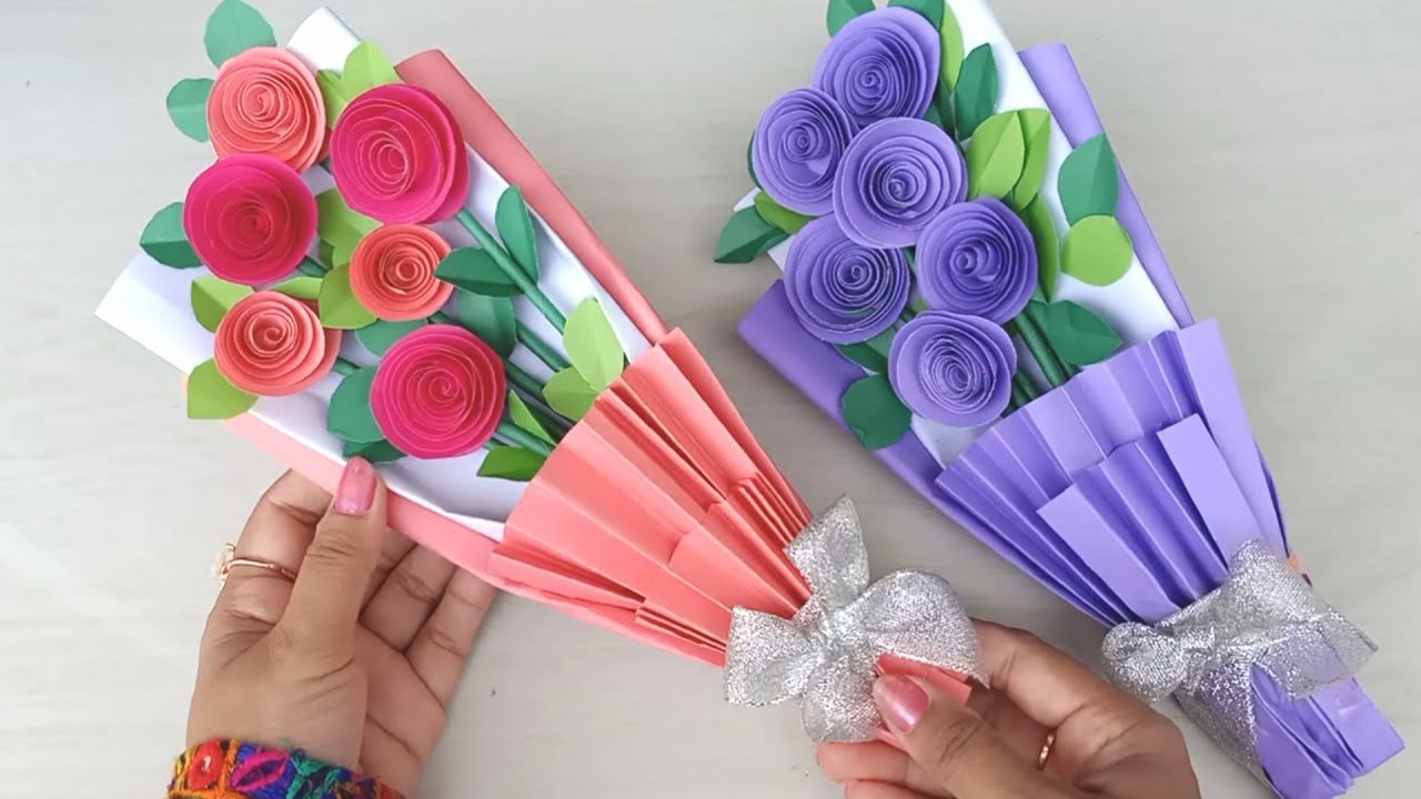 How to Create a Beautiful Paper Flower Bouquet