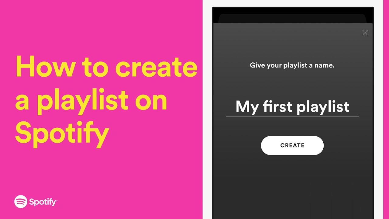 How to make a playlist on Spotify  YouTube