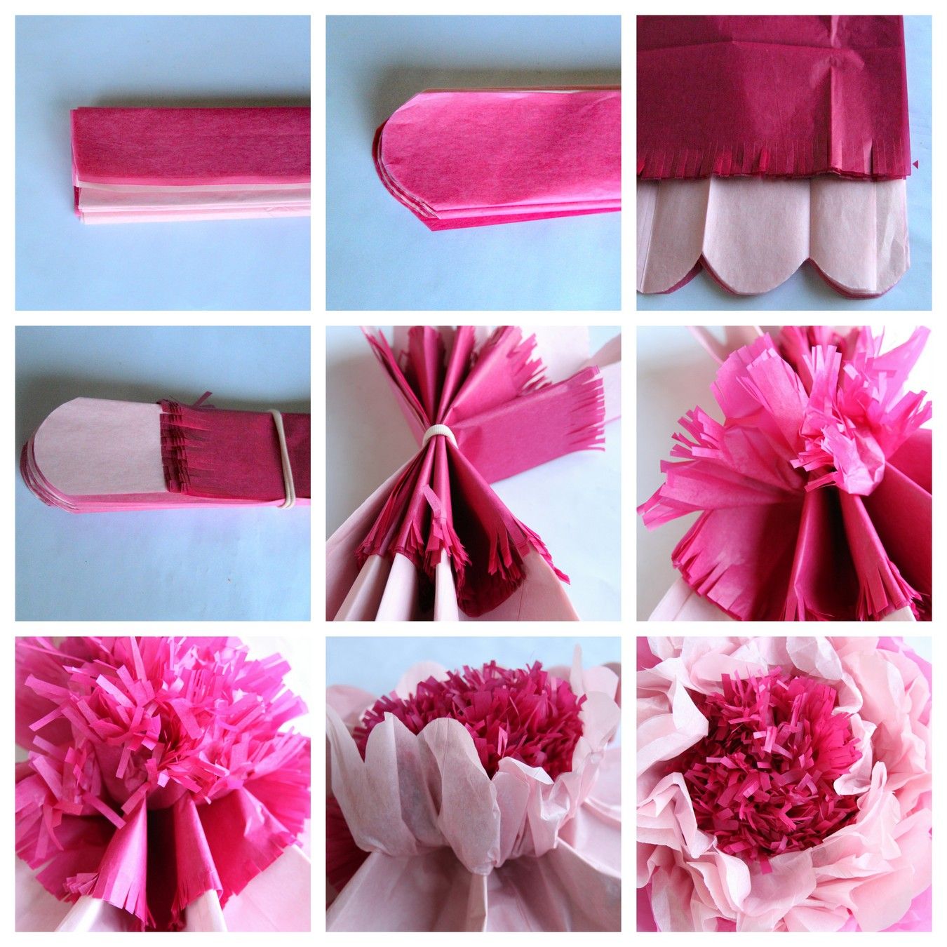 Creative Crafting Guide to Making Tissue Paper Flowers