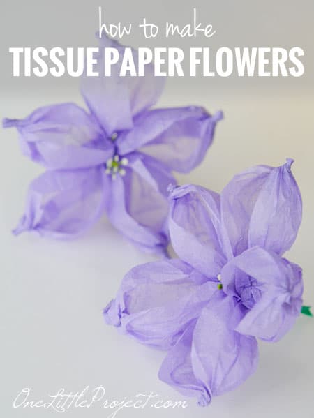 Tissue Paper Flowers Making Step By  Best Flower Site