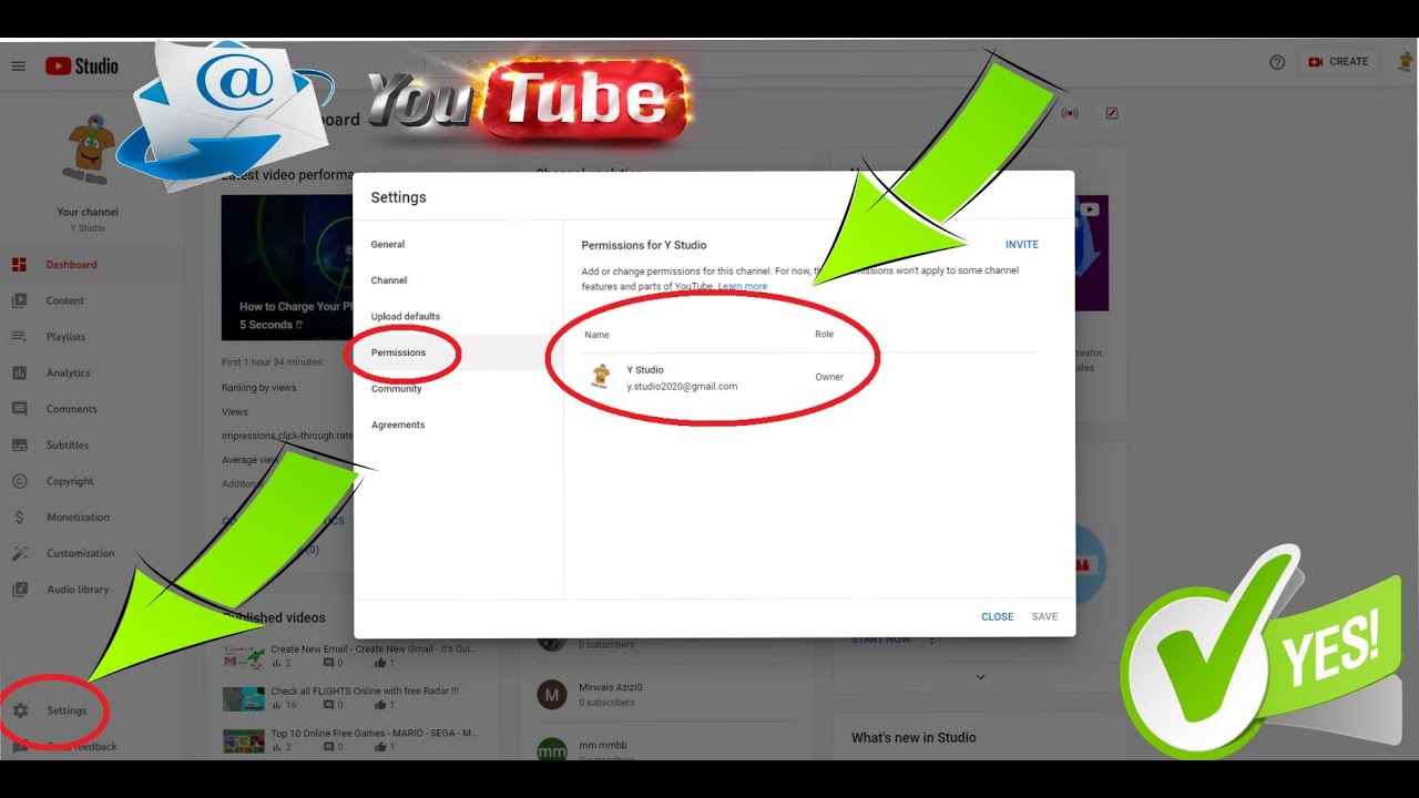 How to Change Your YouTube Account Email Address