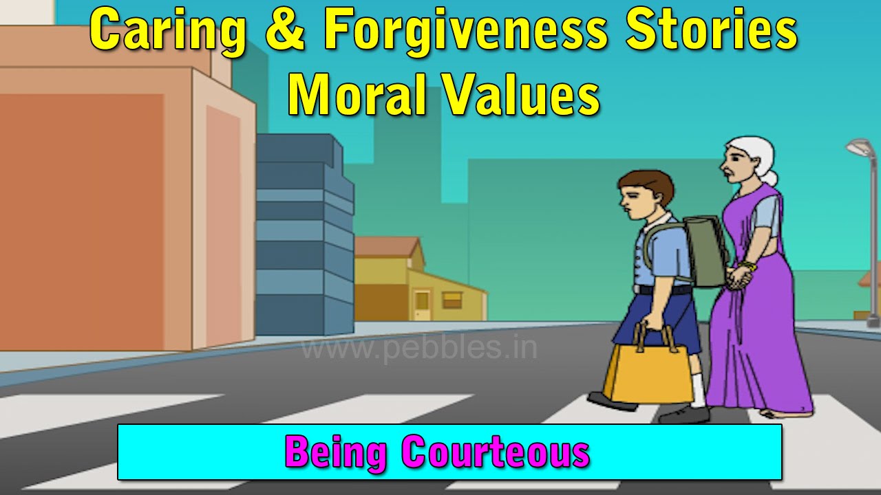 Being Courteous  Moral Values For Kids  Moral Stories For Children HD 