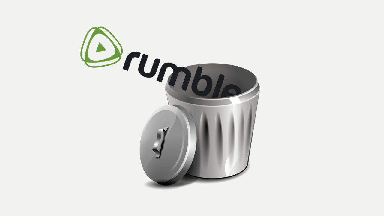 How to Delete Videos Channels and Accounts on Rumble