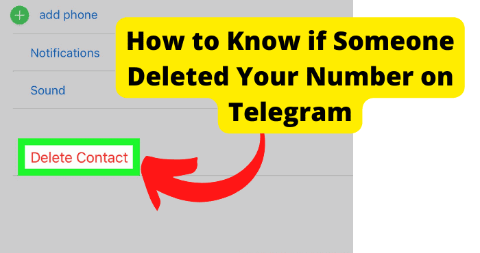 How to Know If Someone Deleted Your Number on Telegram  Techzillo