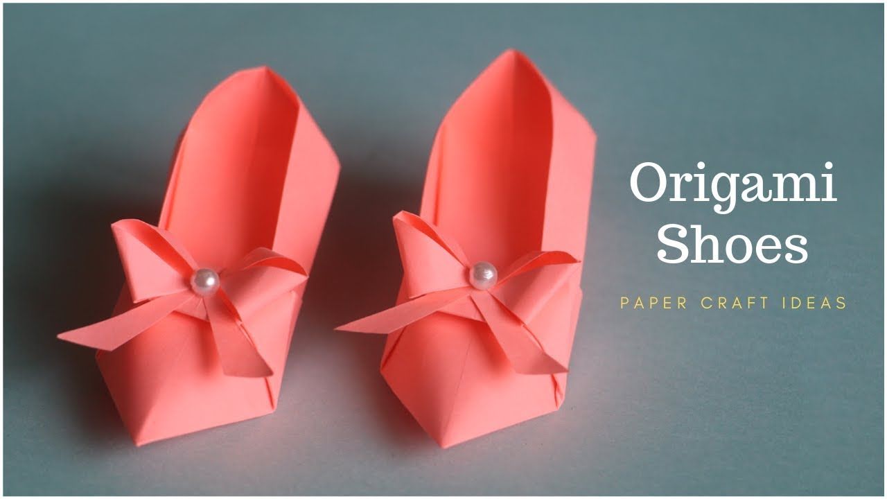 Craft Stylish Paper Shoes with Dailymotion Tutorials