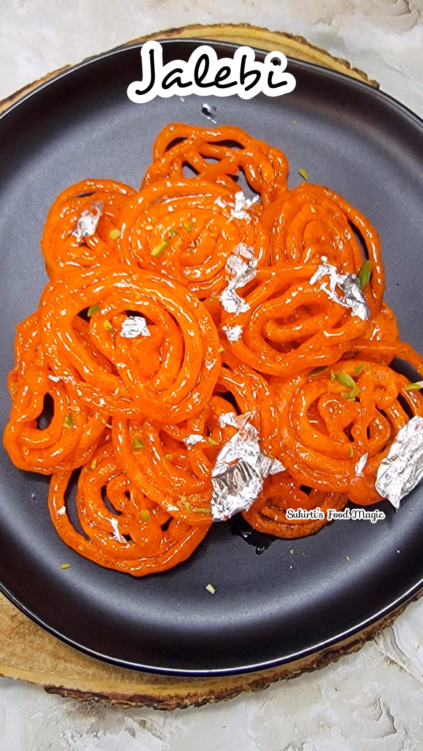 Jalebi Recipe  Sukirtis Food Magic